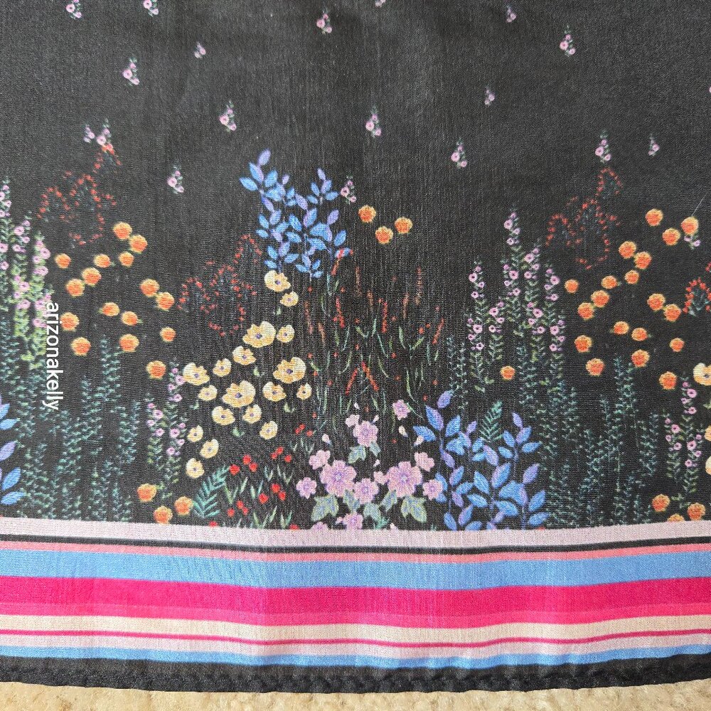 Johnny Was Silk Scarf #17 *PRICE FIRM* - Picture 8 of 10